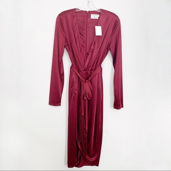 Altuzarra for Target Wine Color Dress - Picture 3 of 8